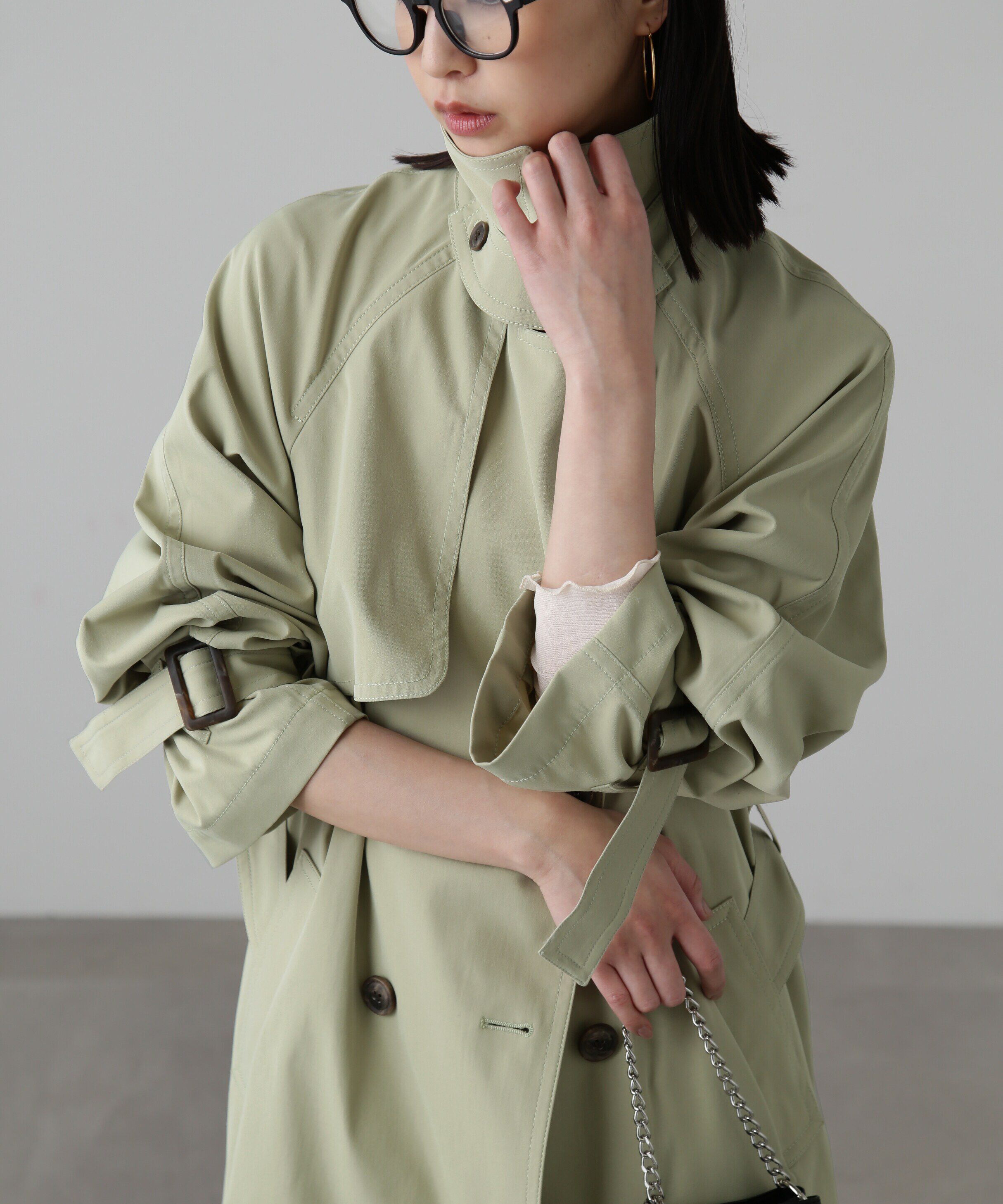  「[低身長ｻｲｽﾞ/Sｼﾘｰｽﾞ]ﾎﾟﾘｴｽﾃﾙｷﾞｬﾊﾞｽﾀﾝﾄﾞｶﾗｰ」|その他|ライトグリー