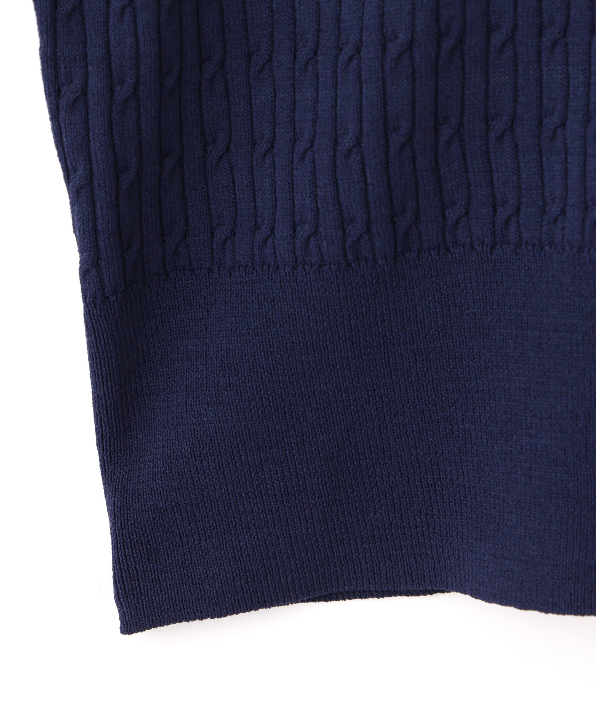  「ベーシックミニケーブルリブカーディガン」|ニット・セーター|