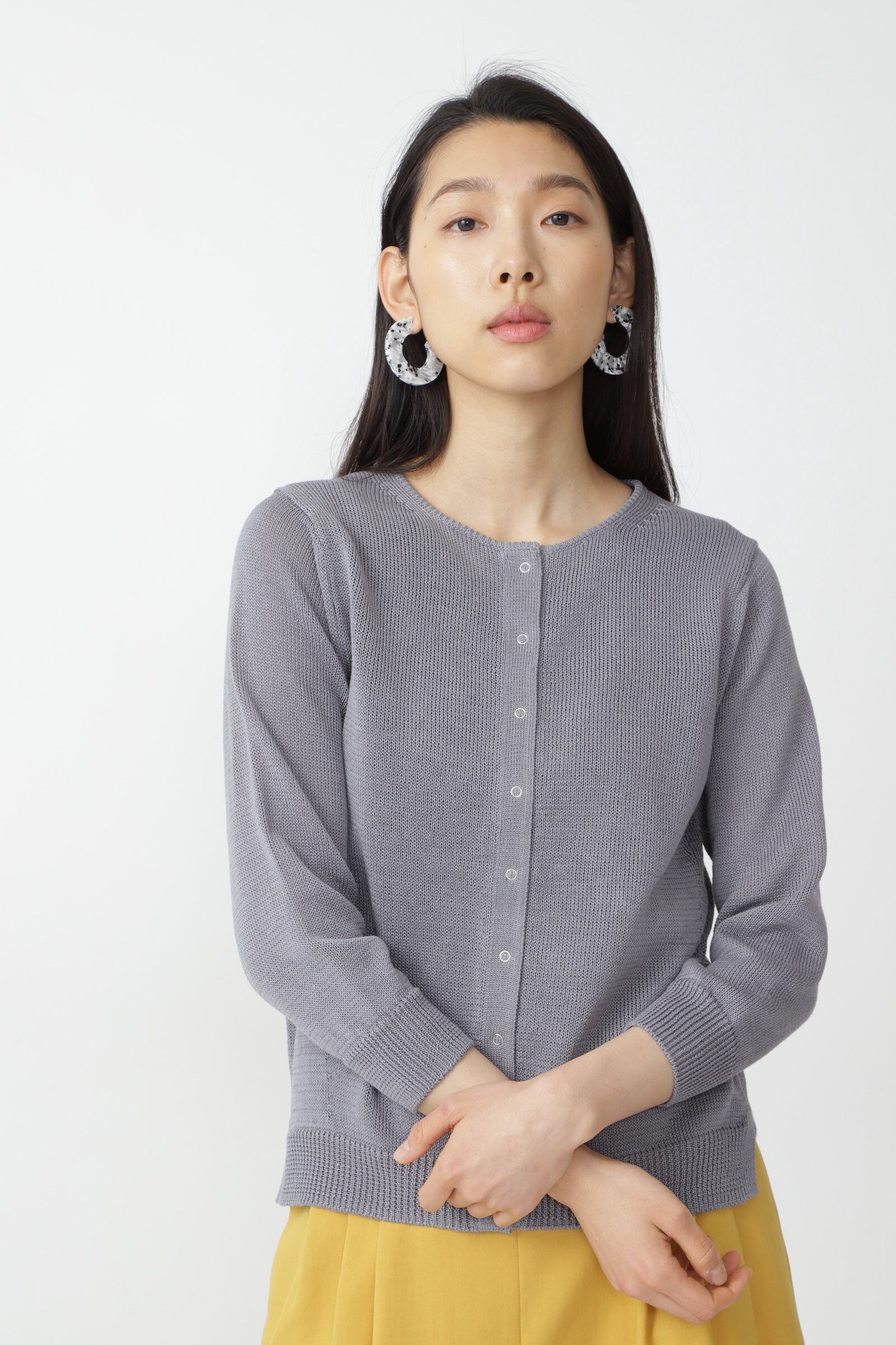  「◆ミドルゲージギマカーディガン」|ニット・セーター|