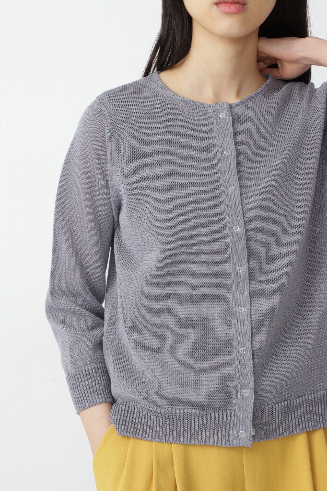  「◆ミドルゲージギマカーディガン」|ニット・セーター|