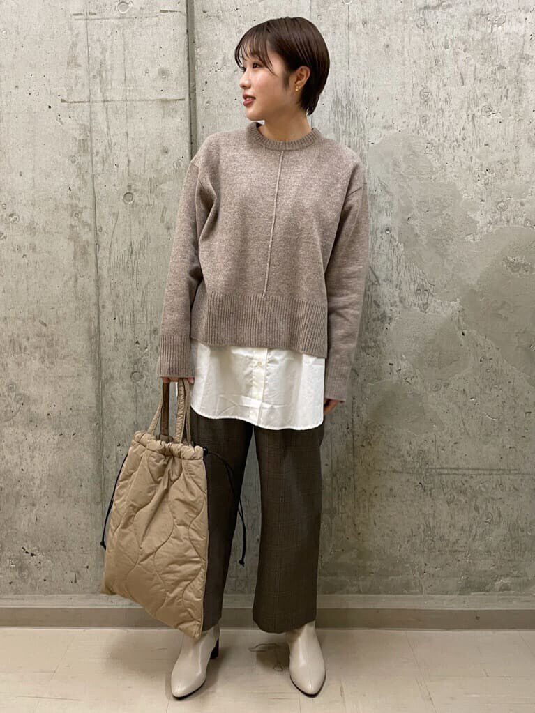  「◆オーガニックコットン　ドッキングプルオーバー」|Tシャツ・カットソー|