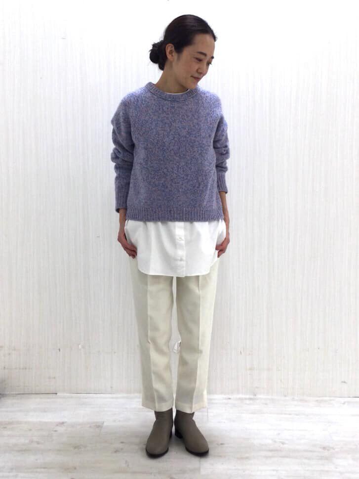  「◆オーガニックコットン　ドッキングプルオーバー」|Tシャツ・カットソー|