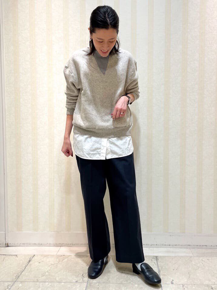  「◆オーガニックコットン　ドッキングプルオーバー」|Tシャツ・カットソー|