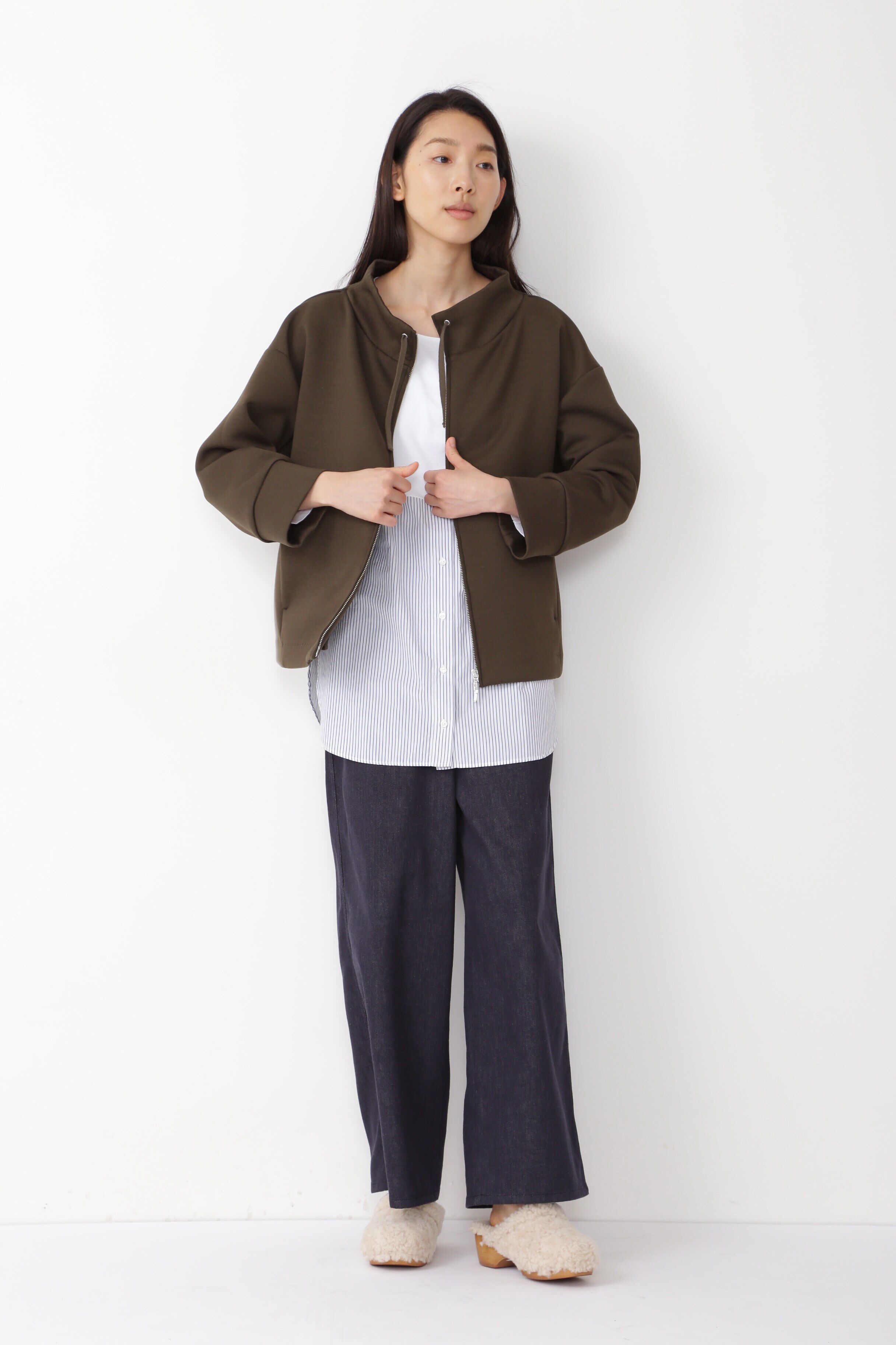  「◆オーガニックコットン　ドッキングプルオーバー」|Tシャツ・カットソー|