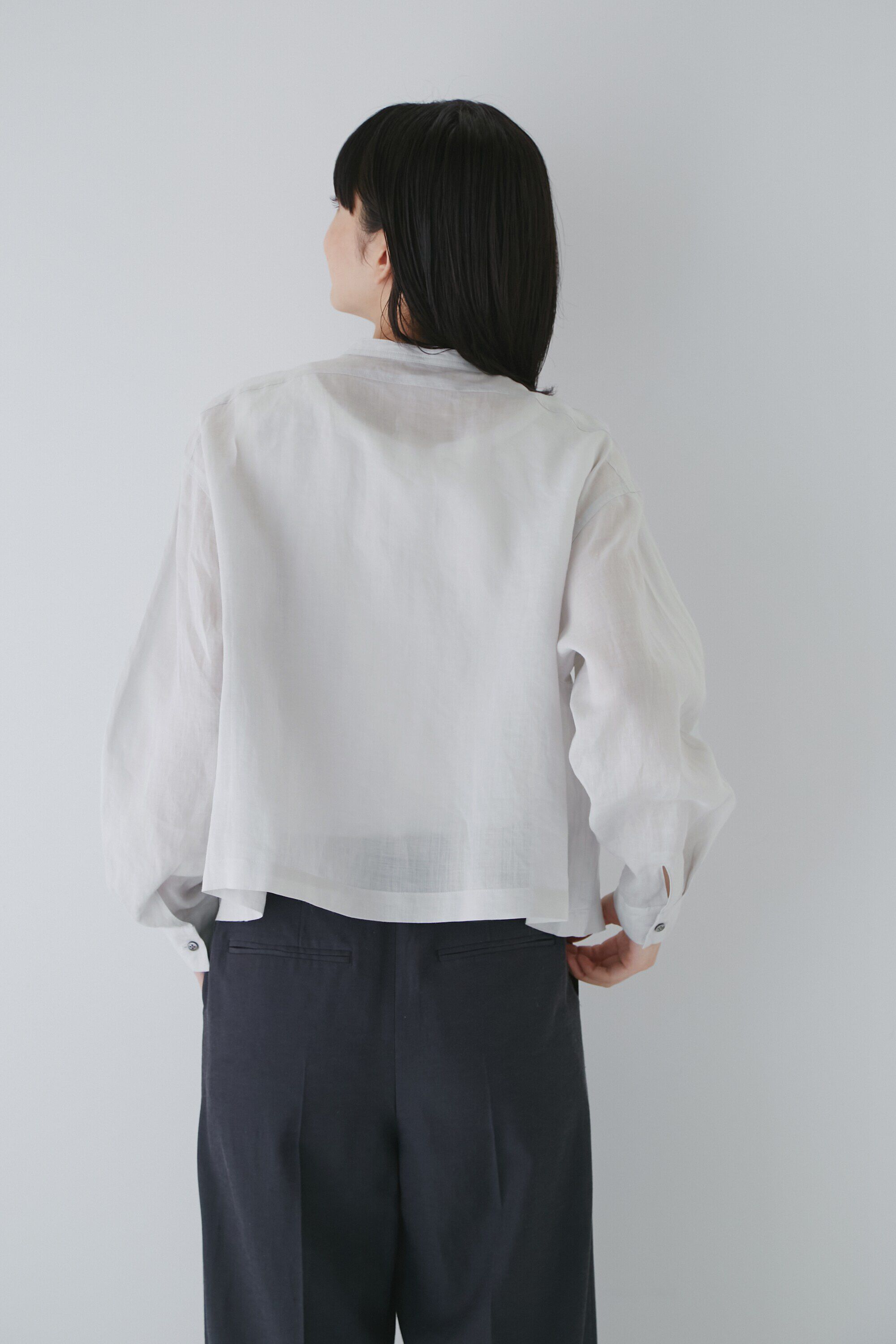  「◆１６０／１ラミーブラウス」|シャツ・ブラウス|