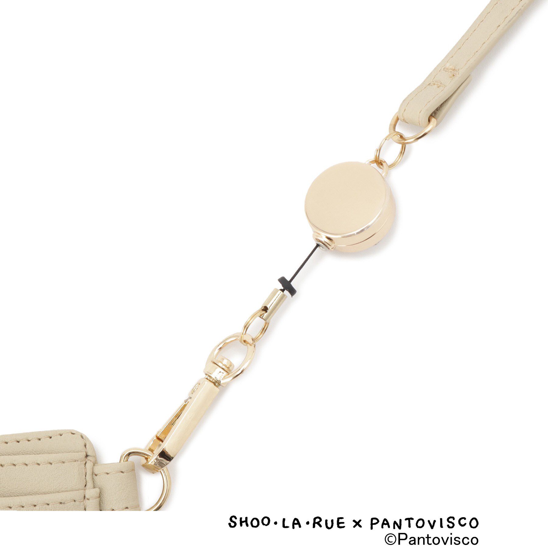 SHOO･LA･RUE「【パントビスコ／ぺろち】イラストプリント 合皮パスケース」|その他|