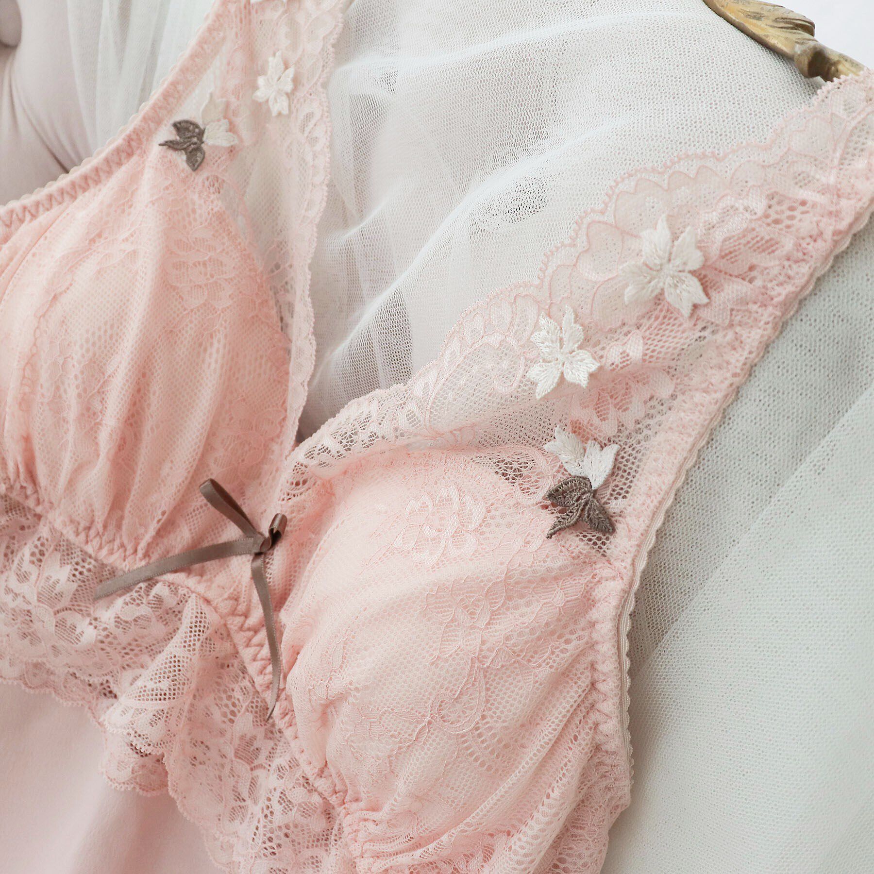 Risa Magli「エルマ カップ付マキシワンピース」|インナー|