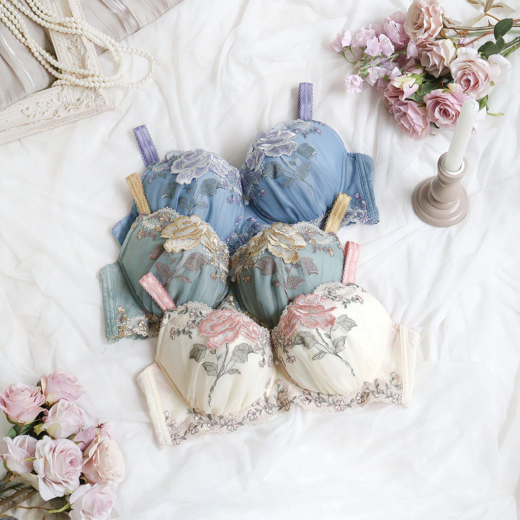 Risa Magli「フロリーナ ブラジャー（G-H）＜N Make Type＞」|インナー|