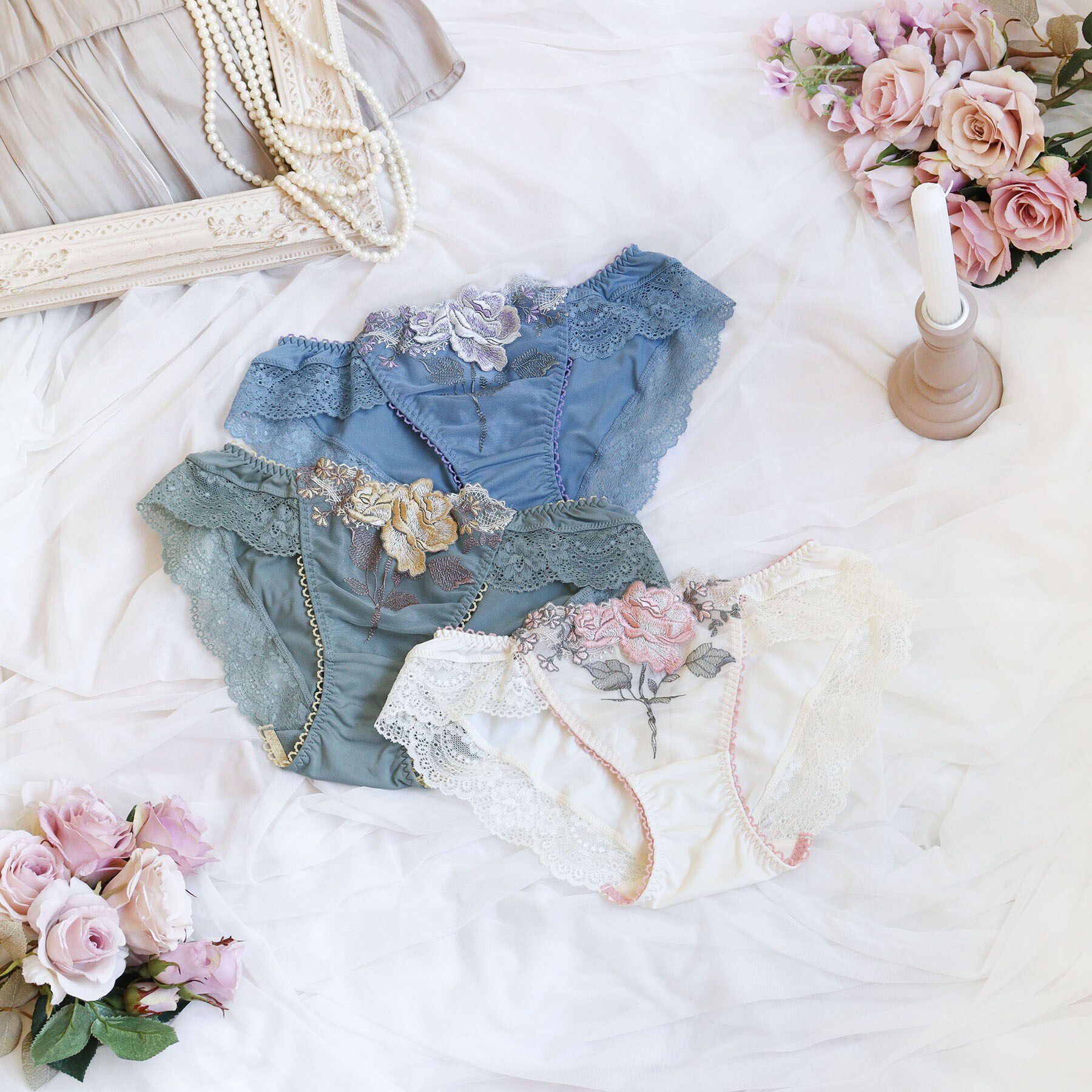 Risa Magli「フロリーナ ノーマルショーツ」|インナー|