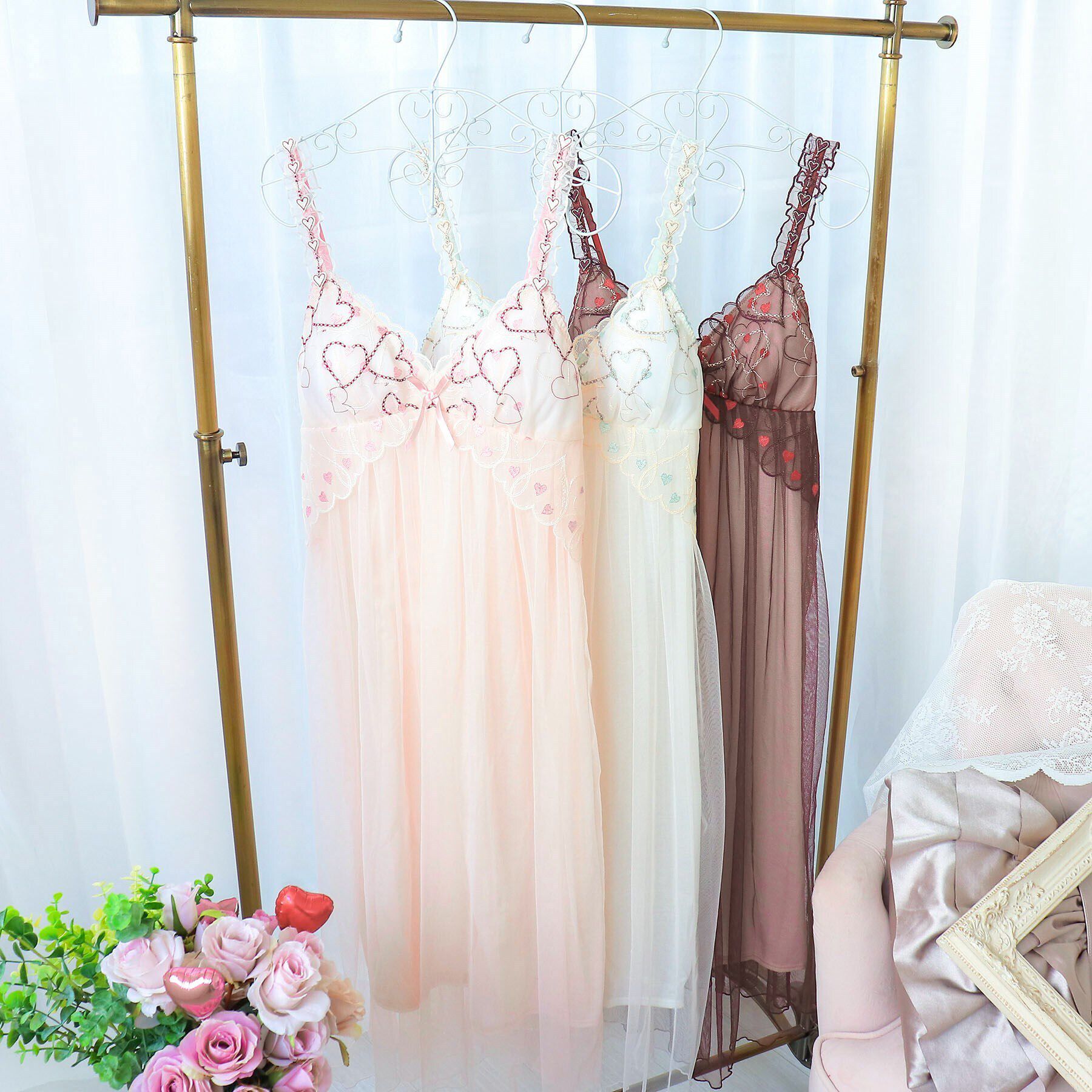 Risa Magli「ジアン カップ付マキシワンピース」|インナー|