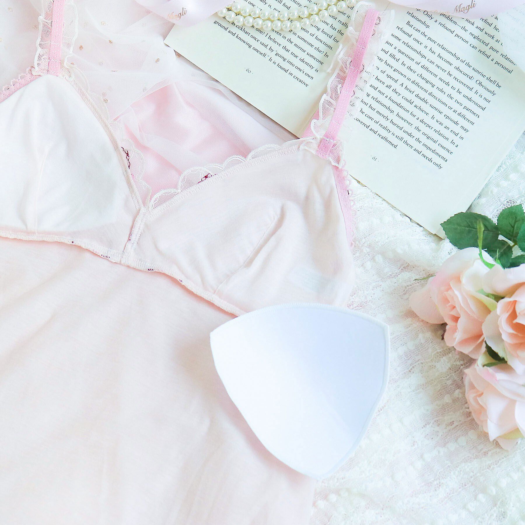 Risa Magli「ジアン カップ付マキシワンピース」|インナー|