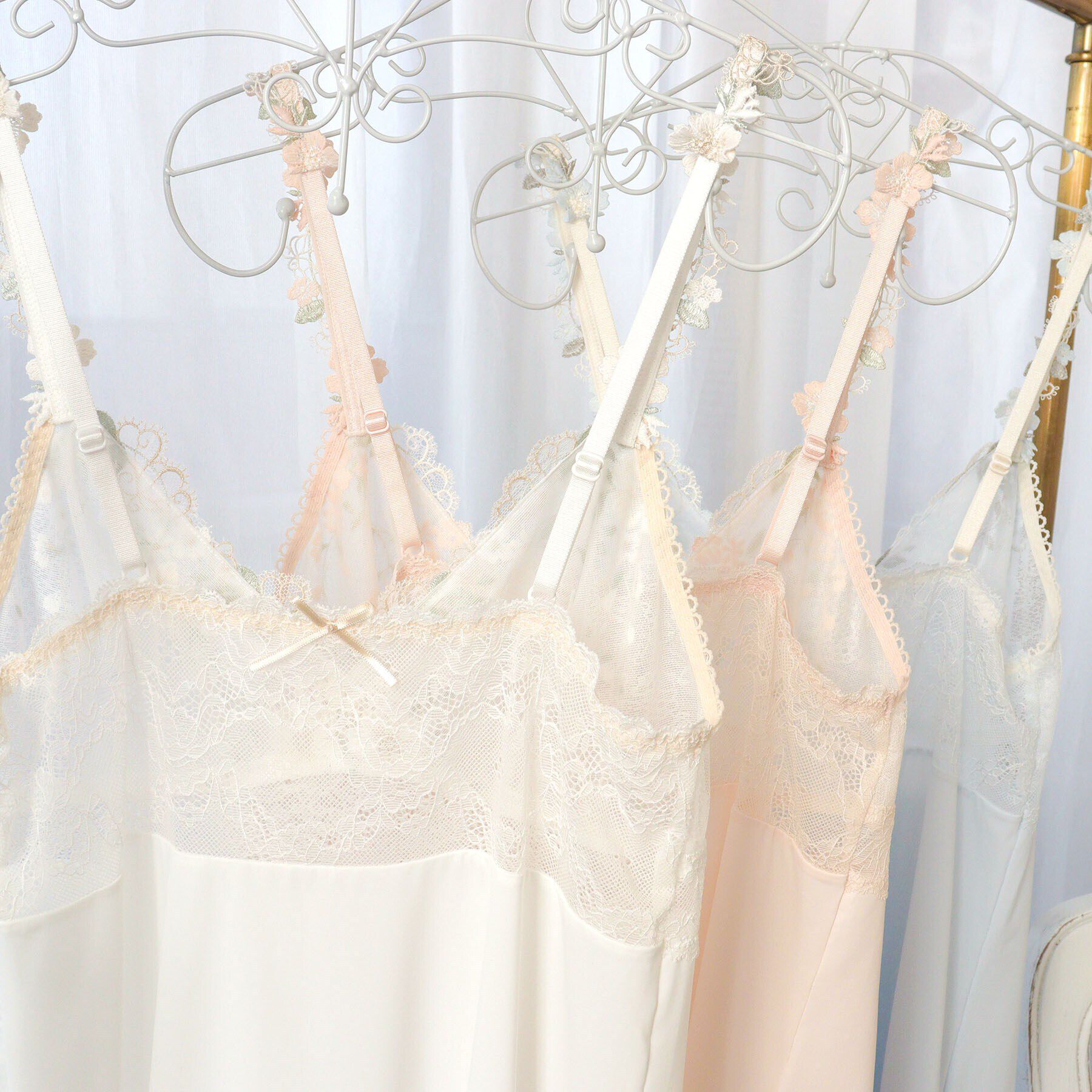 Risa Magli「シュクリエ スリップ」|キャミソール|