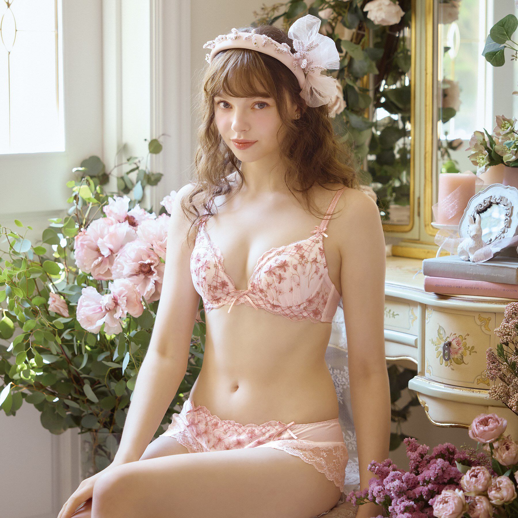 Risa Magli「コニー ブラジャー　（G-H）　＜サイドすっきりタイプ＞」|インナー|