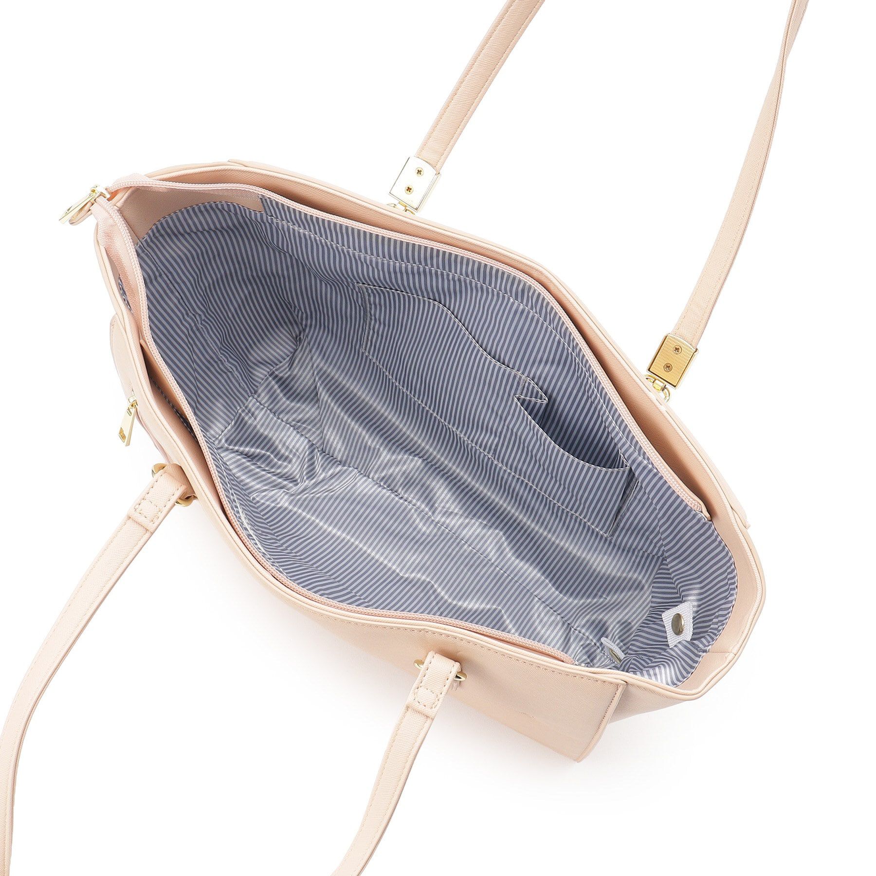 Ober Tashe「【新生活・新学期】ロゴ型押し3層トート」|トートバッグ|