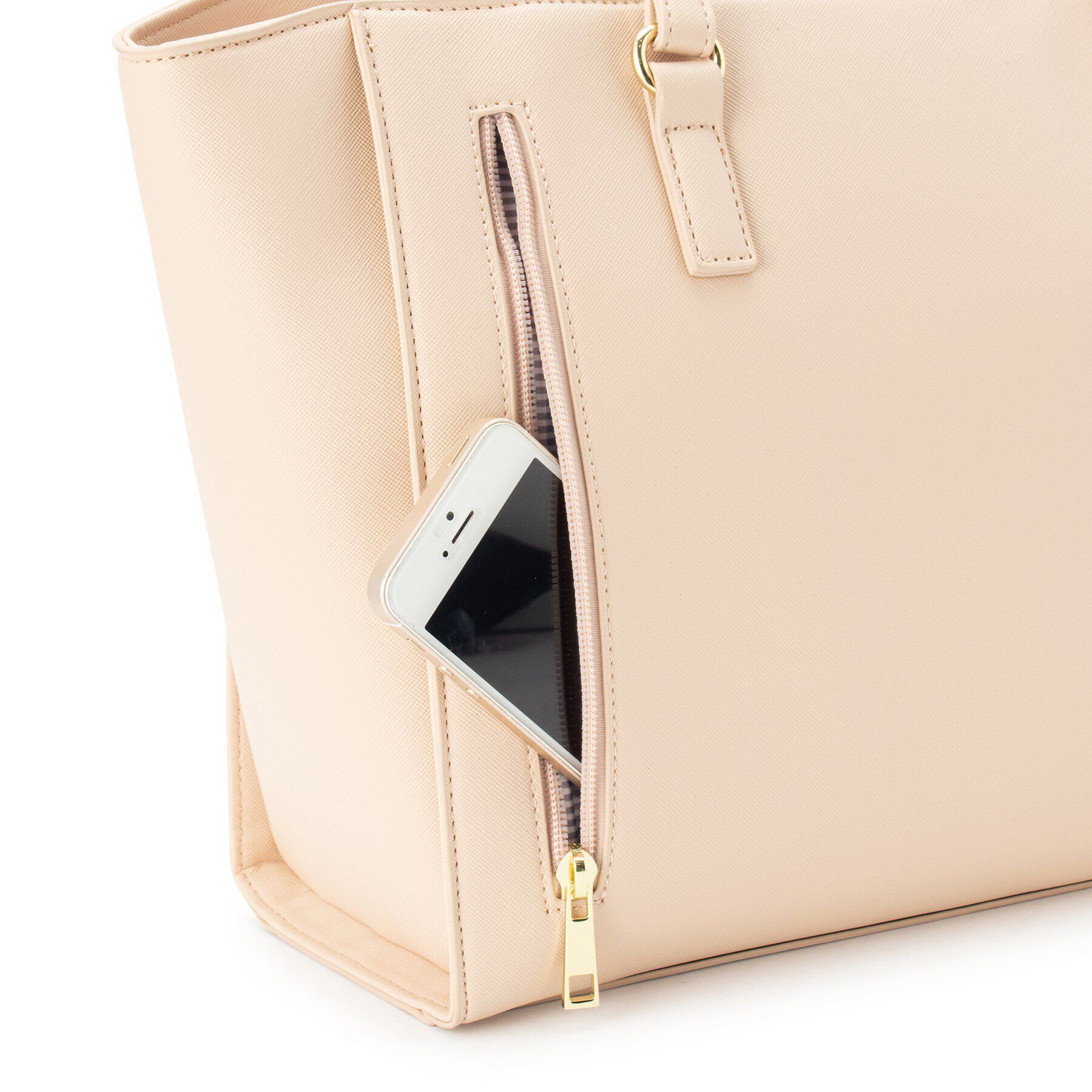 Ober Tashe「【新生活・新学期】ロゴ型押し3層トート」|トートバッグ|