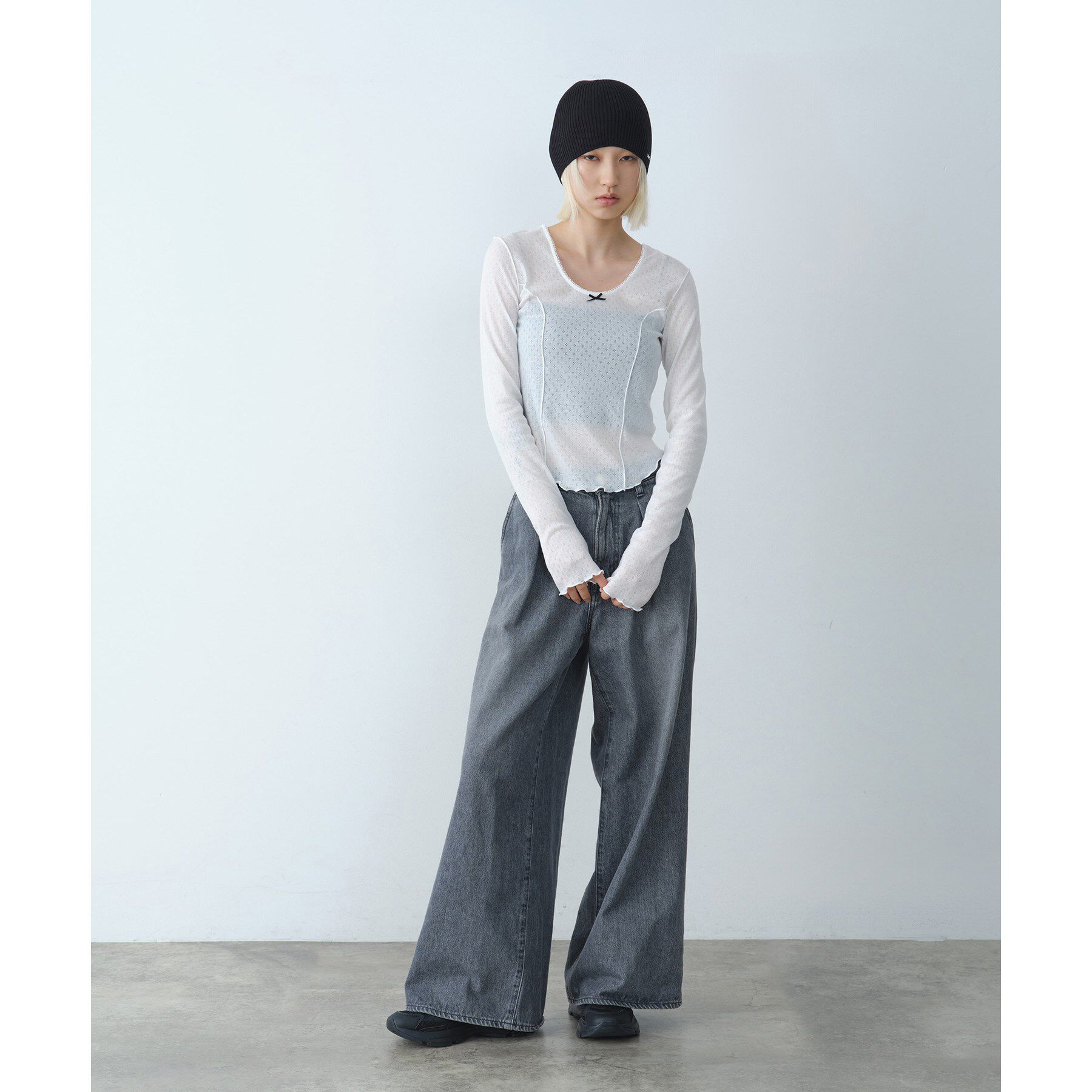 CODE A「whisper jersey top」|Tシャツ・カットソー|