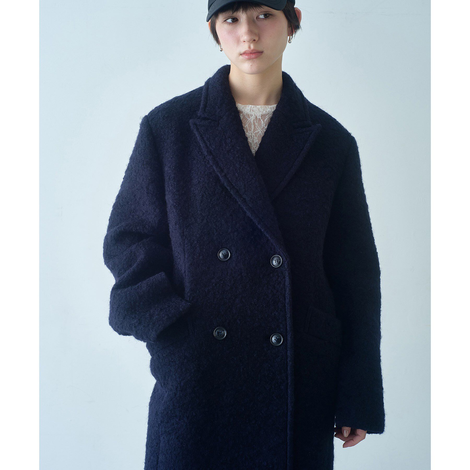 CODE A「M long coat」|チェスターコート|