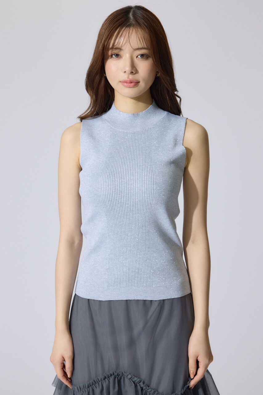rienda「ウォッシャブルリブタンクトップ」|ニット・セーター|
