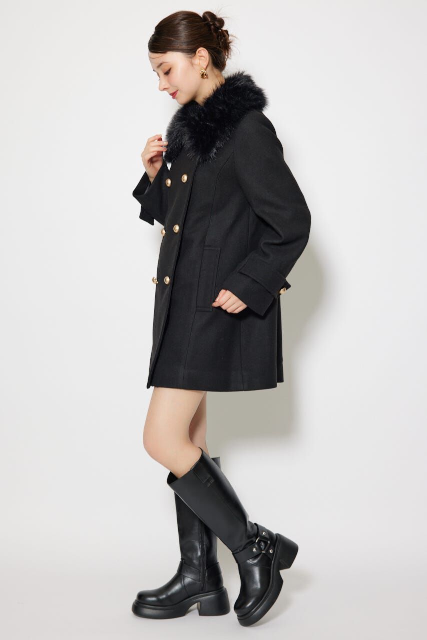 rienda「Aラインステンカラーコート」|その他|