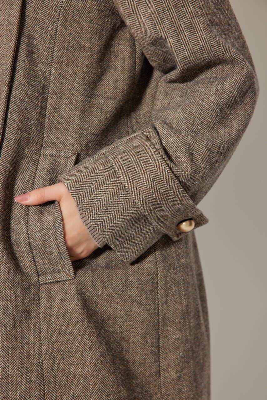 rienda「Aラインステンカラーコート」|その他|