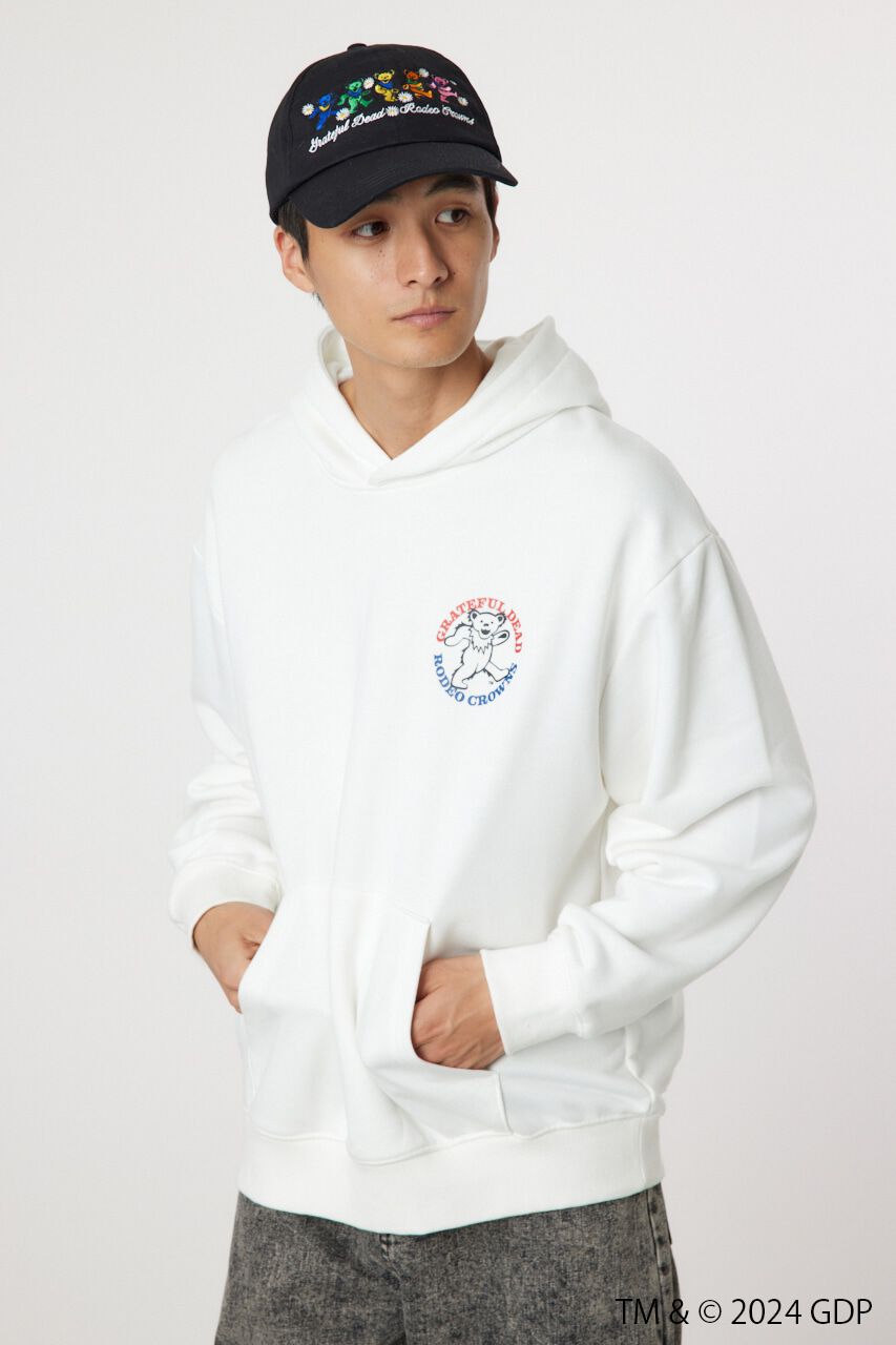 RODEO CROWNS「Grateful Dead hoodie」|パーカー|WHT