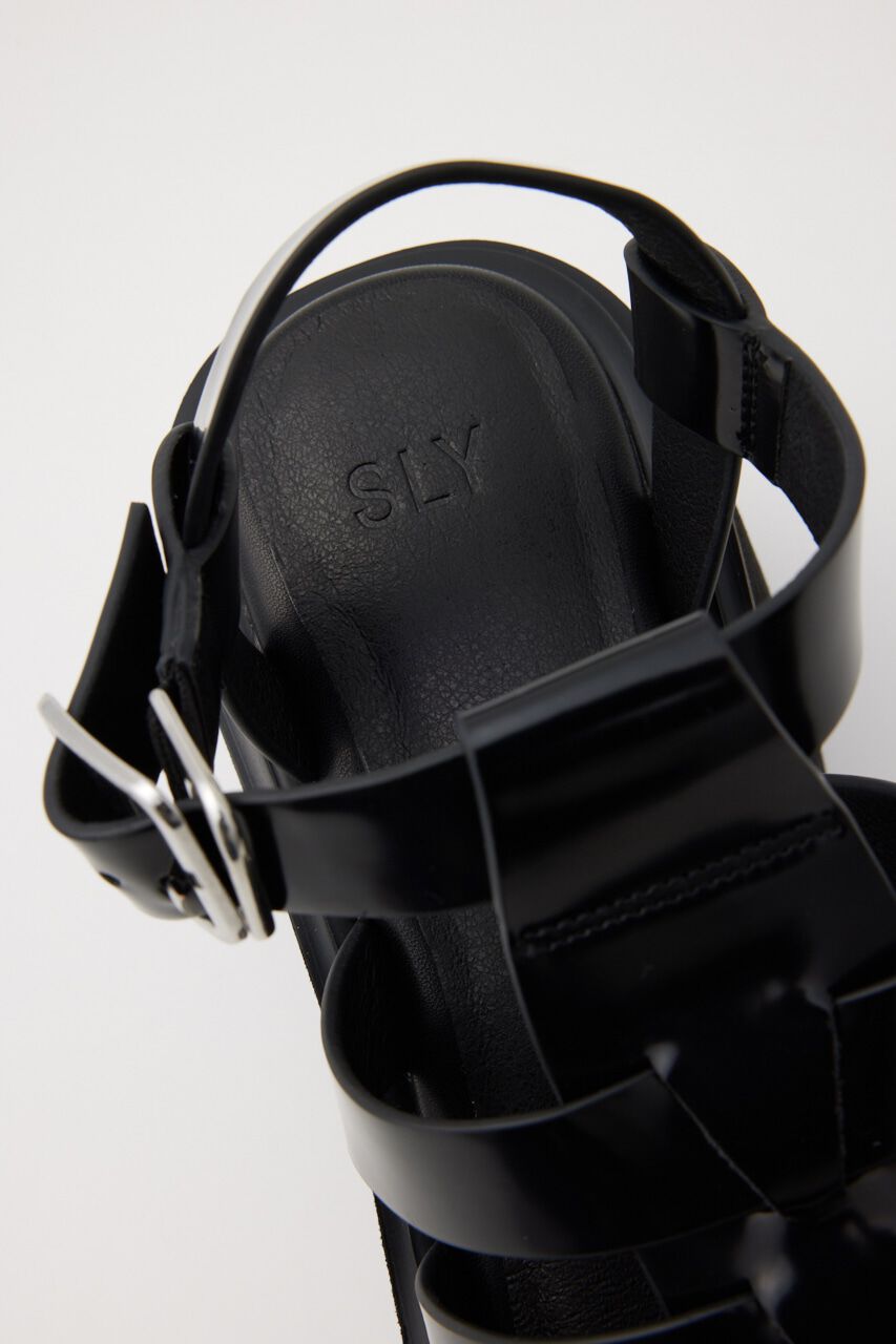 SLY「TANK HEEL CAGE サンダル」|サンダル|