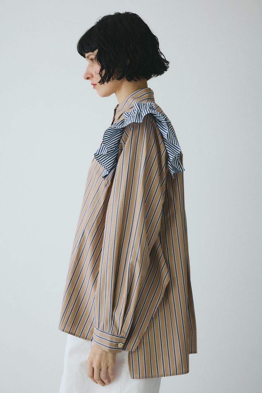 HeRIN.CYE「［予約］Frill sleeve shirt」|シャツ・ブラウス|
