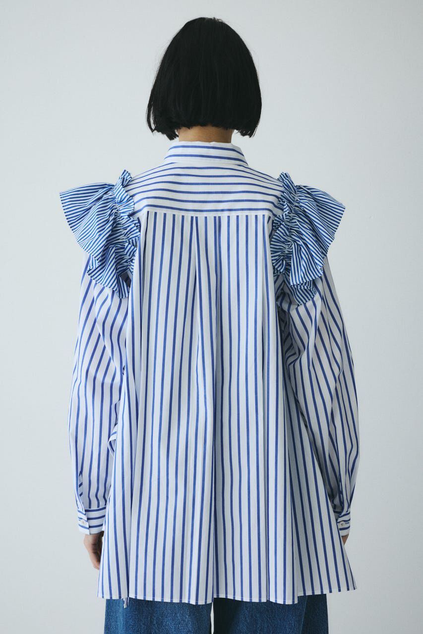 HeRIN.CYE「［予約］Frill sleeve shirt」|シャツ・ブラウス|