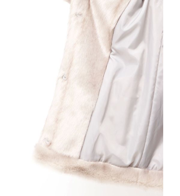 EMODA「ミディフェイクファーコート」|ダウン|