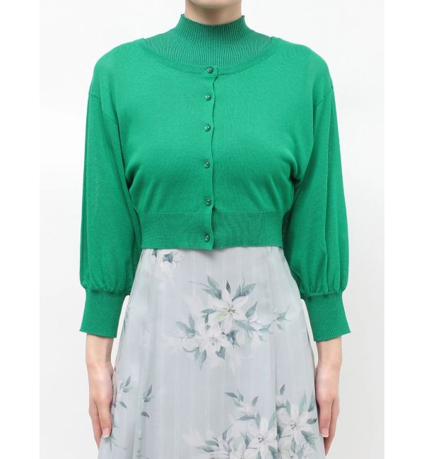 MERCURYDUO「2WAYシアーコンパクトカーディガン」|カーディガン|