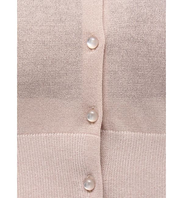 MERCURYDUO「2WAYシアーコンパクトカーディガン」|カーディガン|