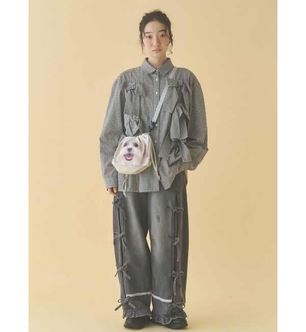 merry jenny「モコゾウとおさんぽポシェット」|ショルダー・メッセンジャー|