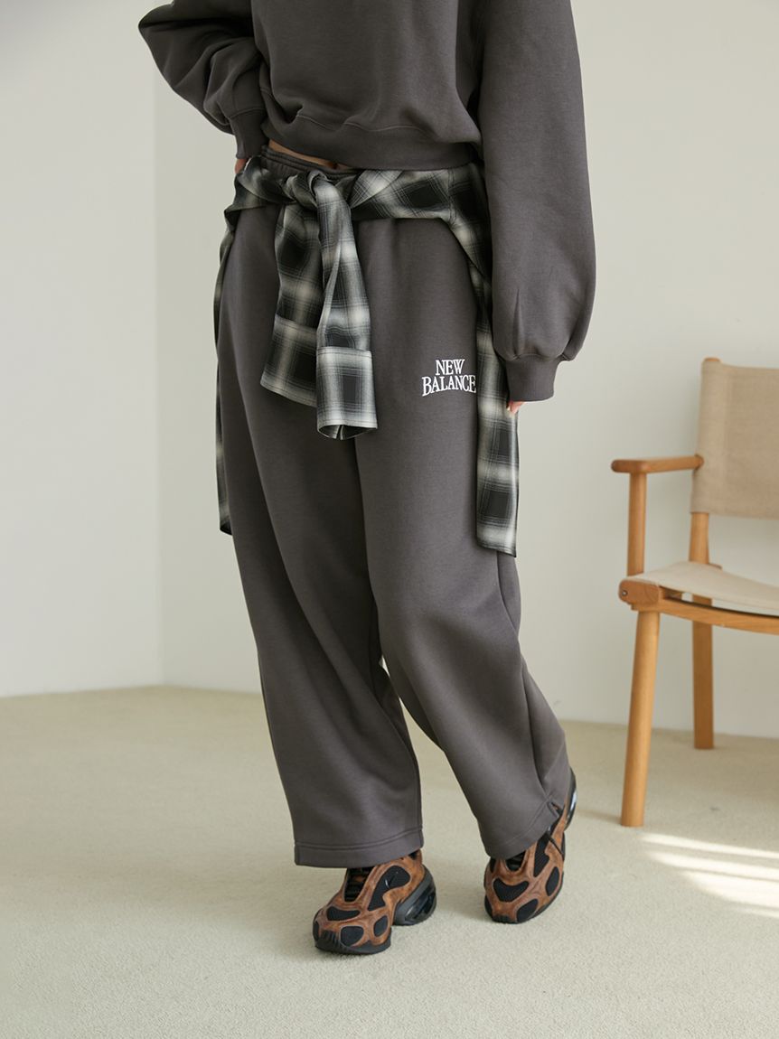 NEW BALANCE 「【New Balance for emmi】Track side フリースバレルパンツ」|チノ|CGRY