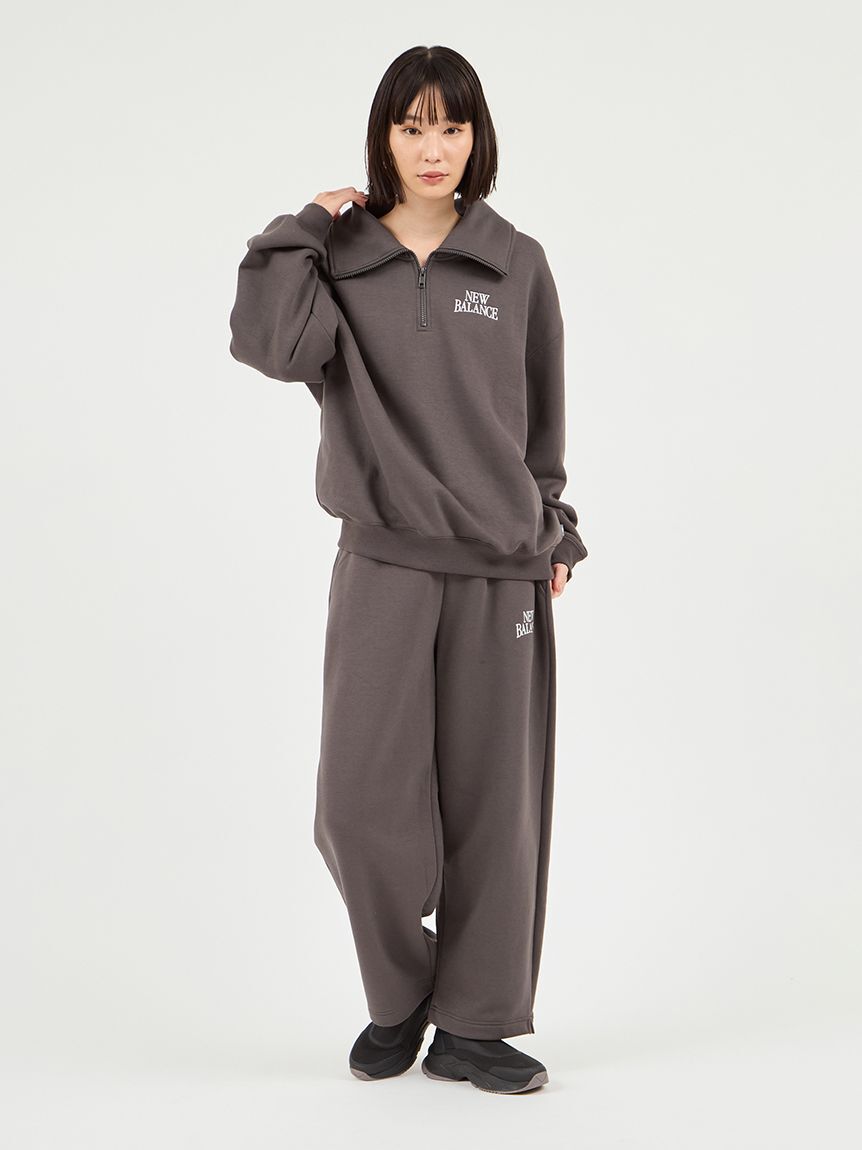 NEW BALANCE 「【New Balance for emmi】Track side フリースバレルパンツ」|チノ|
