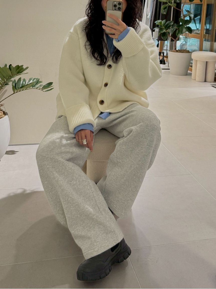 NEW BALANCE 「【New Balance for emmi】Track side フリースバレルパンツ」|チノ|