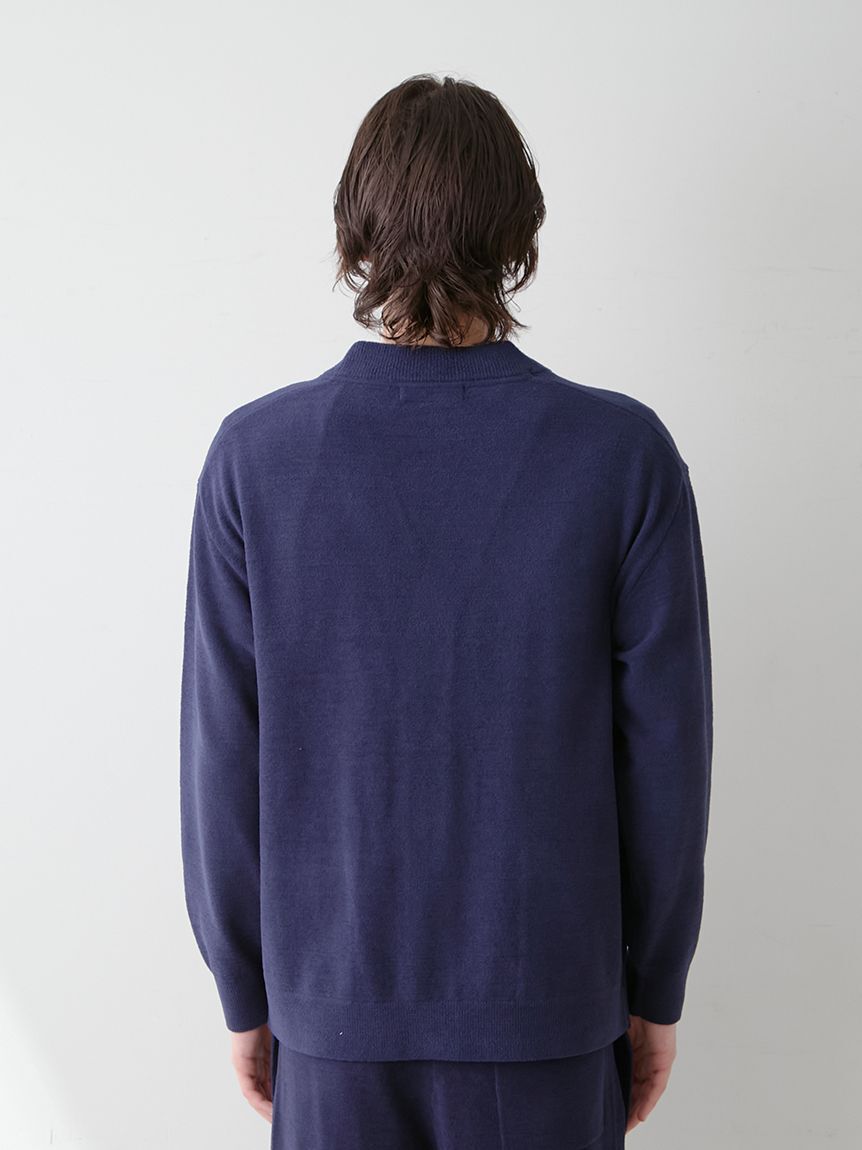 GELATO PIQUE HOMME「【HOMME】sleeping cat ジャガードカーディガン」|カーディガン|