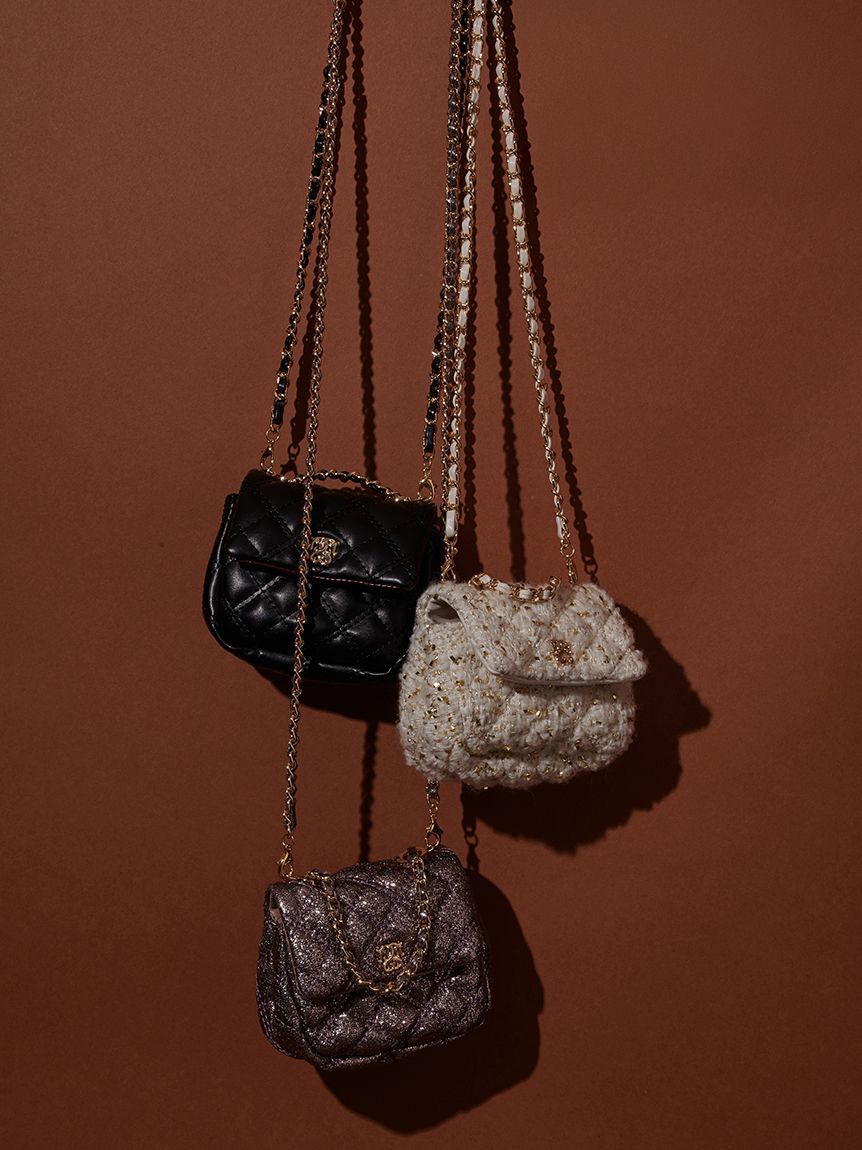 SNIDEL「チェーンミニバッグ」|ハンドバッグ|