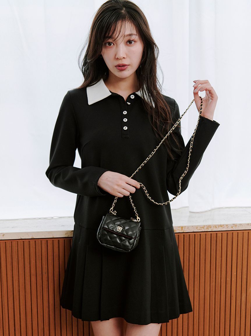 SNIDEL「チェーンミニバッグ」|ハンドバッグ|