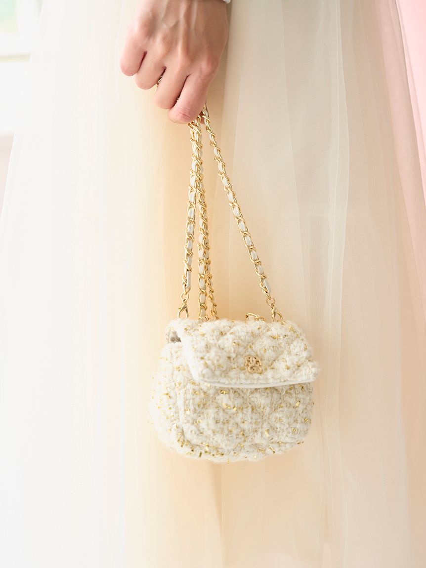 SNIDEL「チェーンミニバッグ」|ハンドバッグ|