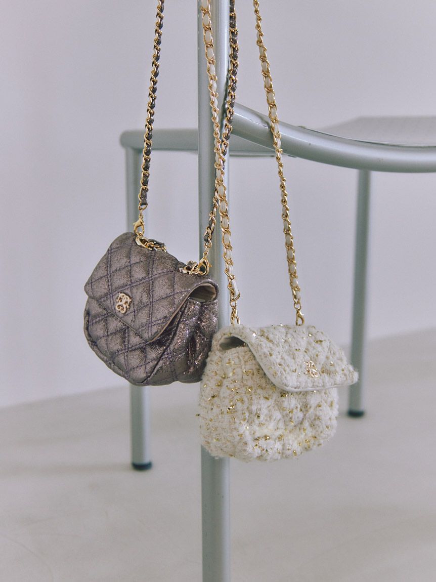 SNIDEL「チェーンミニバッグ」|ハンドバッグ|
