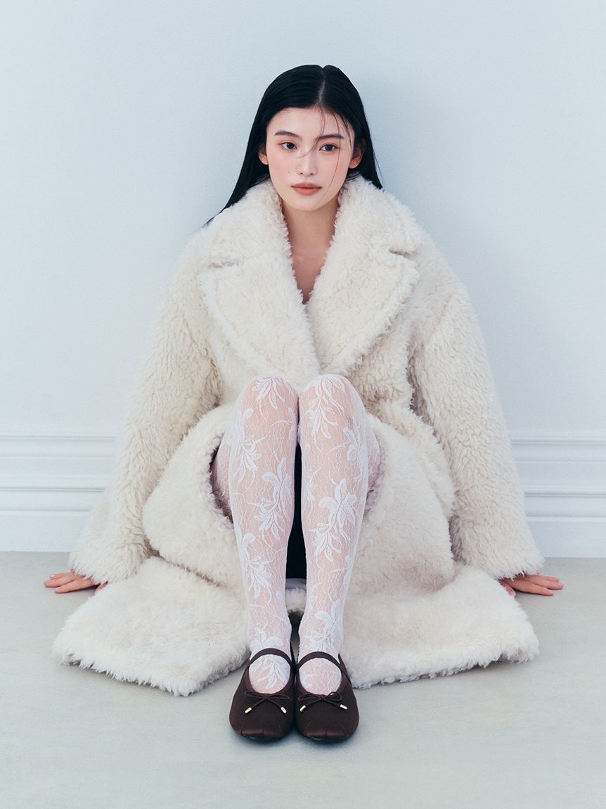 SNIDEL「ボアロングコート」|その他|