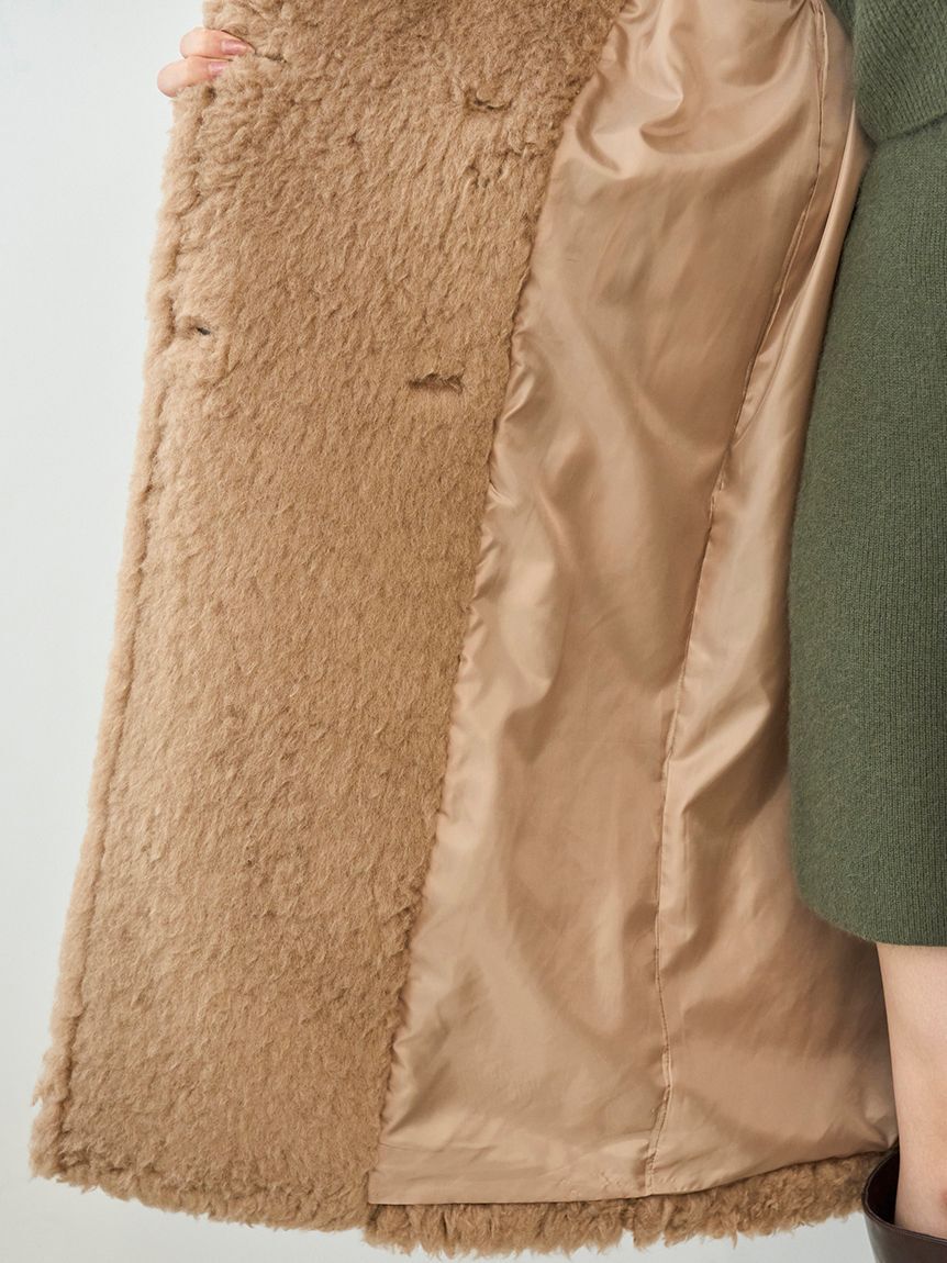 SNIDEL「ボアロングコート」|その他|