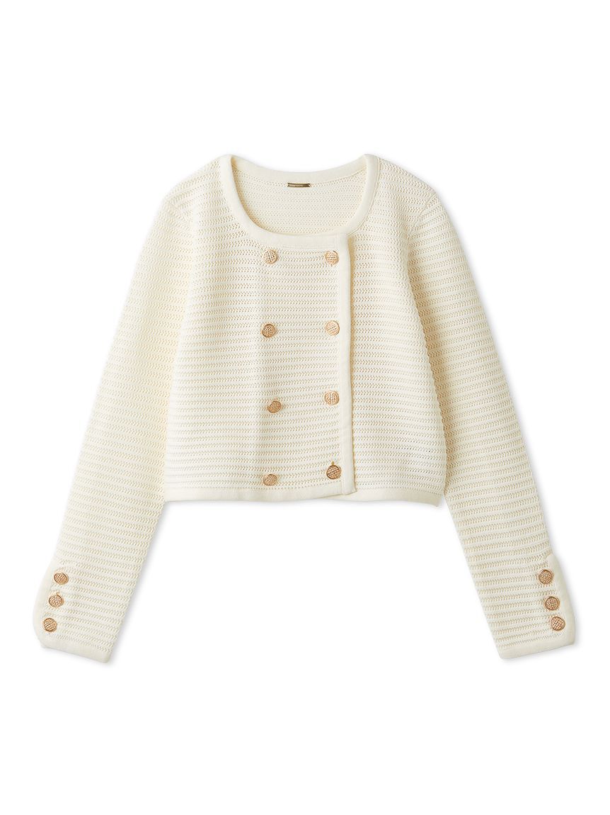 SNIDEL「クロシェライクカーディガン」|カーディガン|IVR