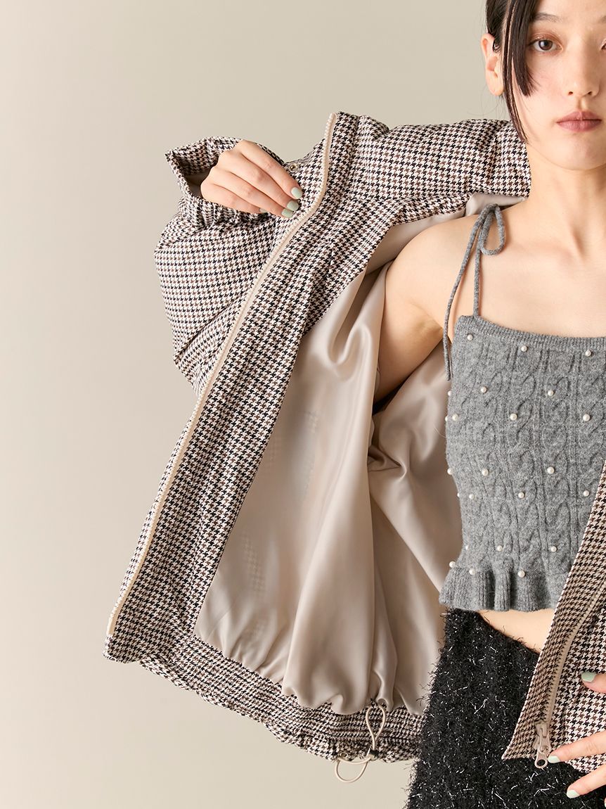 LILY BROWN「【WEB限定カラー】recycleリボンダウン」|ダウン|