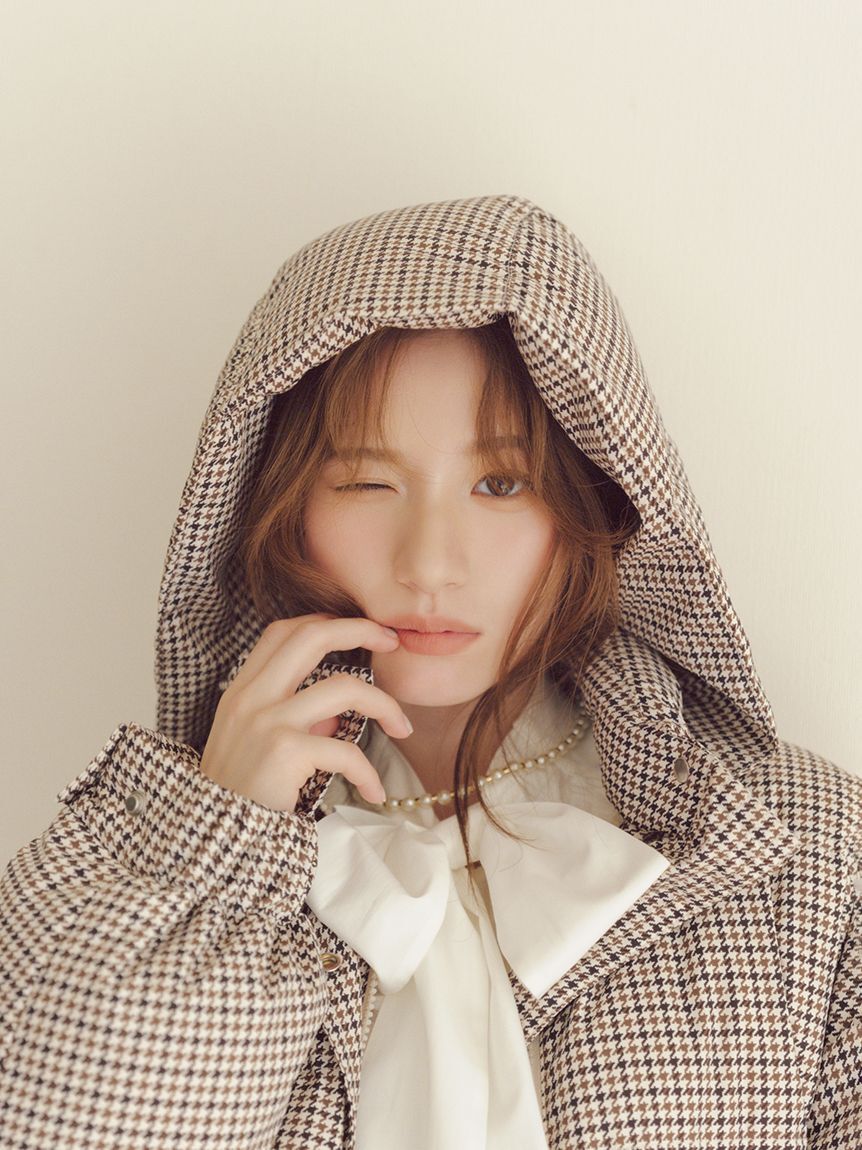 LILY BROWN「【WEB限定カラー】recycleリボンダウン」|ダウン|