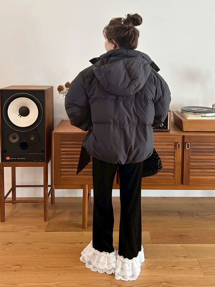 LILY BROWN「【WEB限定カラー】recycleリボンダウン」|ダウン|