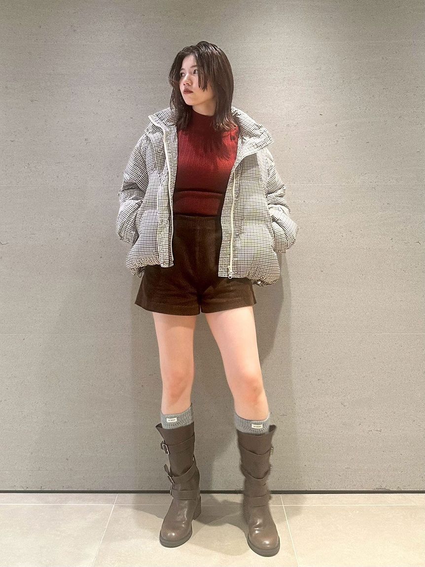 LILY BROWN「【WEB限定カラー】recycleリボンダウン」|ダウン|