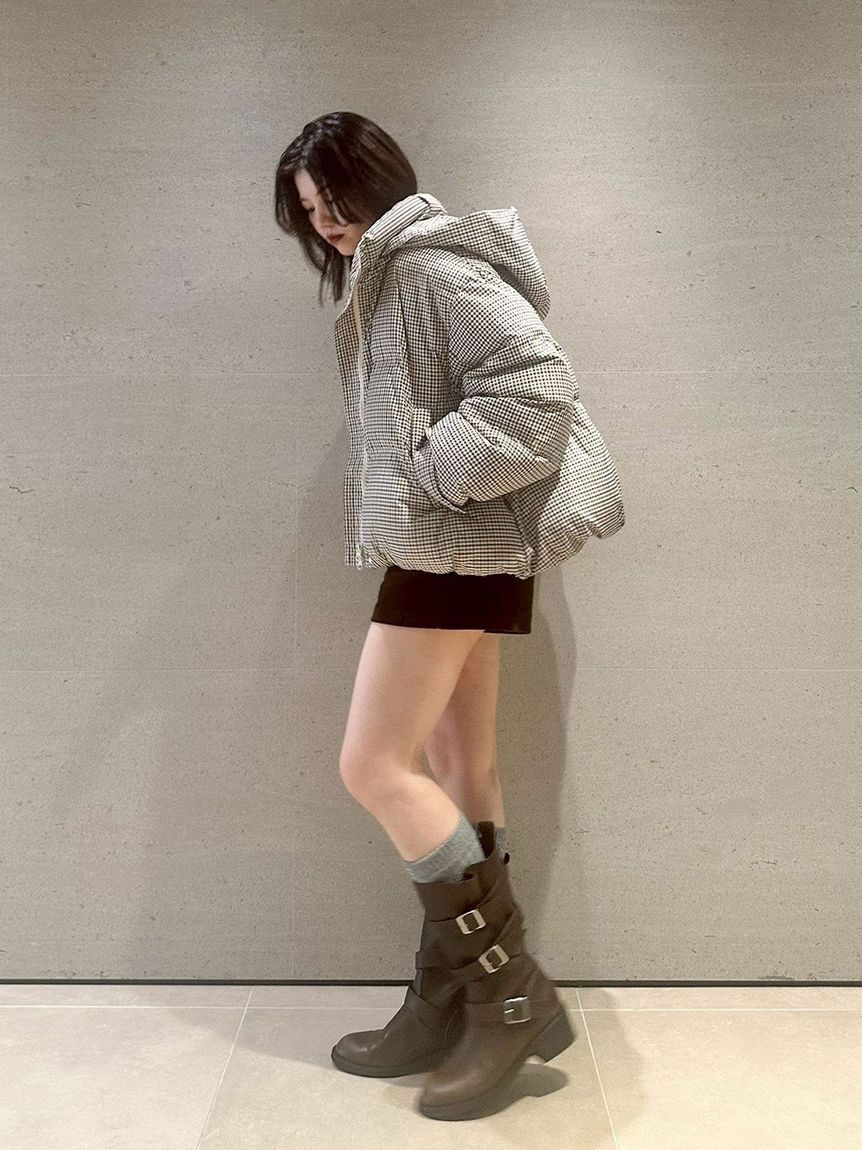 LILY BROWN「【WEB限定カラー】recycleリボンダウン」|ダウン|