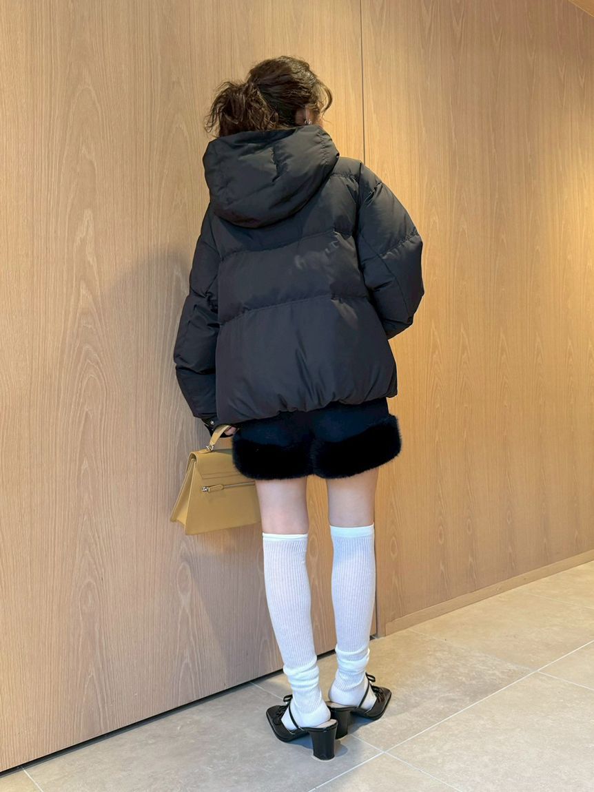 LILY BROWN「【WEB限定カラー】recycleリボンダウン」|ダウン|