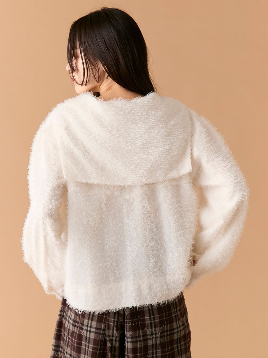 LILY BROWN「セーラーカラートップス」|カーディガン|